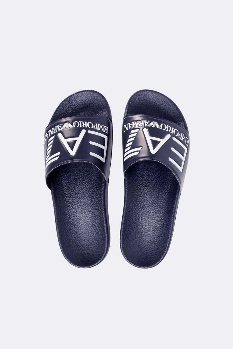 Emporio Armani Unisex Logolu Terlik - 5