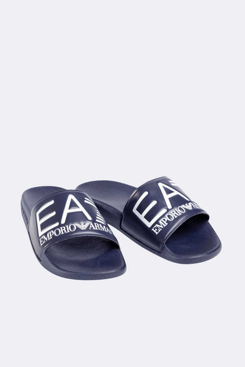Emporio Armani Unisex Logolu Terlik - 7