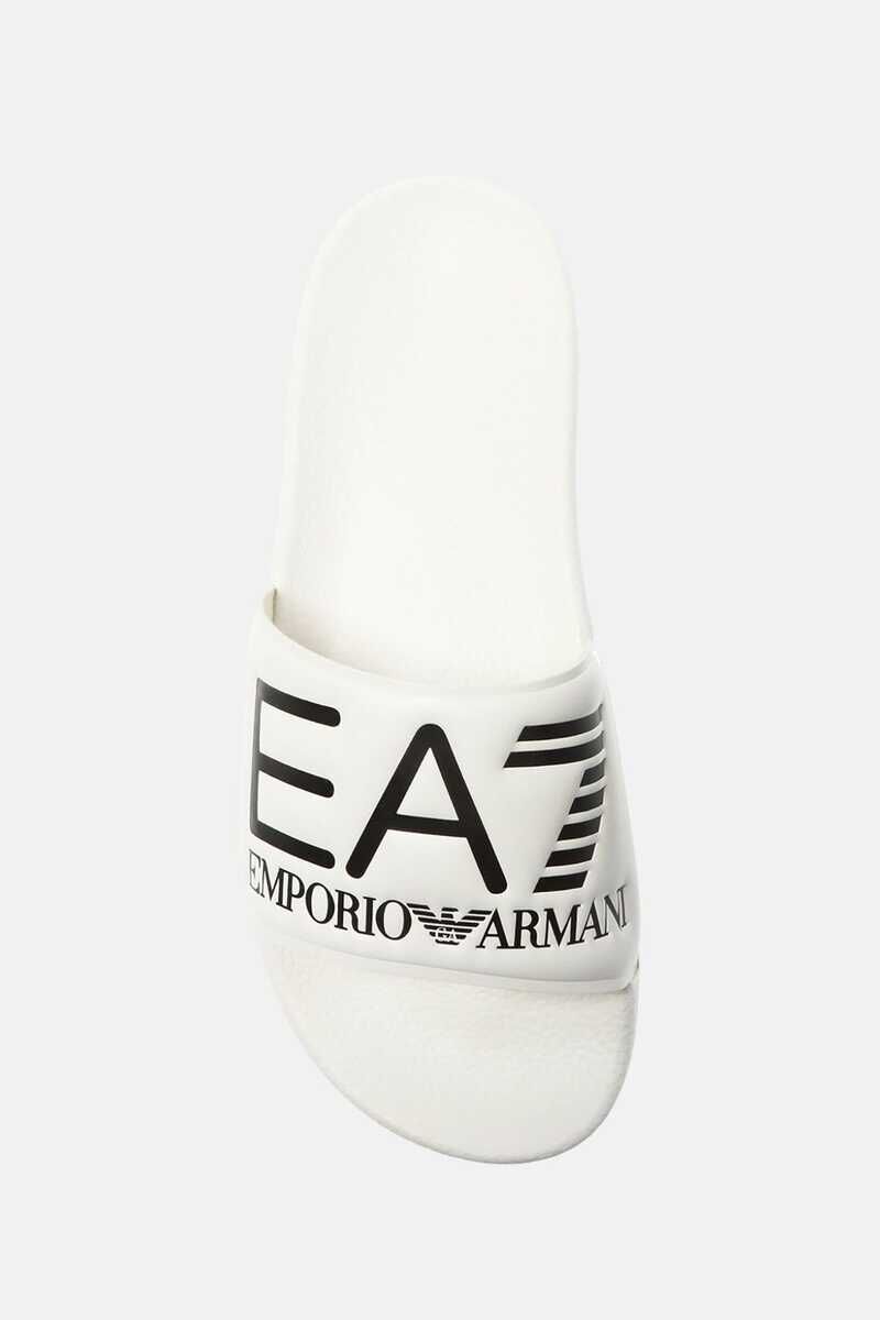 Emporio Armani Unisex Logolu Terlik - 2