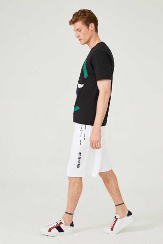 Erkek Bisiklet Yaka T-Shirt - Les Hommes