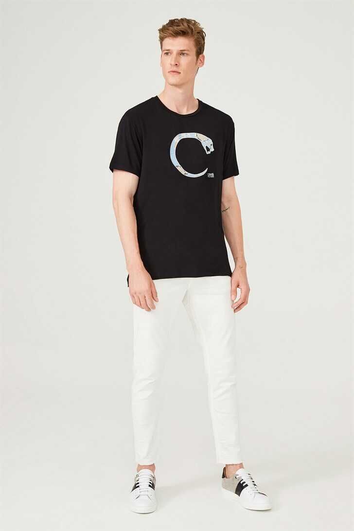 Erkek Bisiklet Yaka T-Shirt - 3