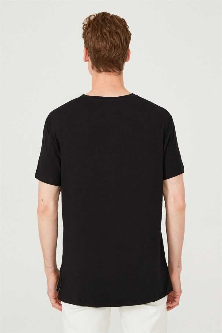 Erkek Bisiklet Yaka T-Shirt - 4