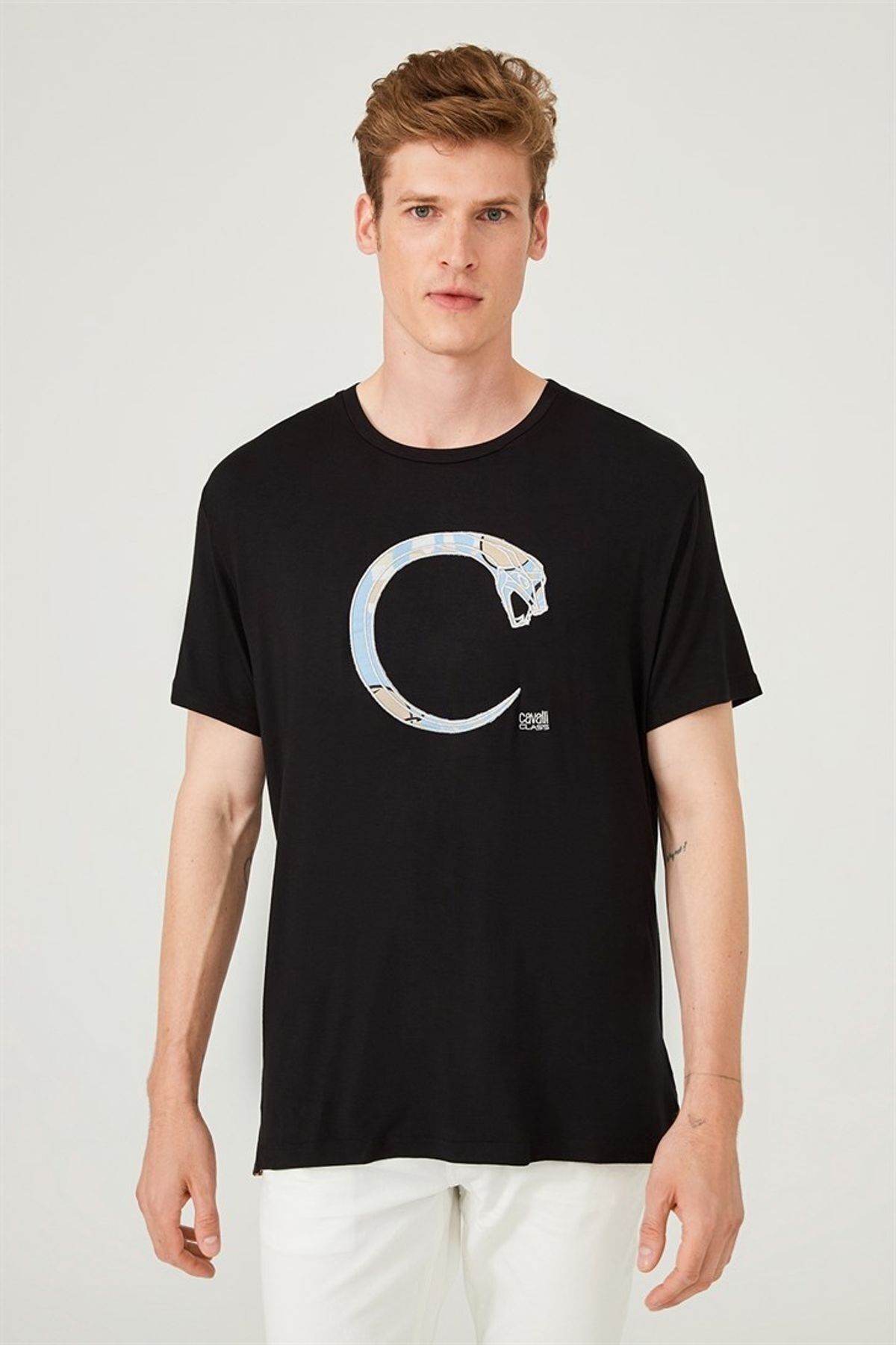 Erkek Bisiklet Yaka T-Shirt - 5