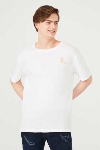 Erkek Bisiklet Yaka T-Shirt - 2