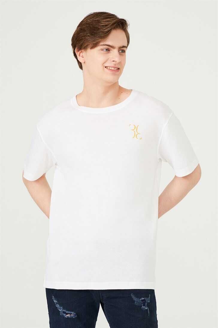 Erkek Bisiklet Yaka T-Shirt - 2