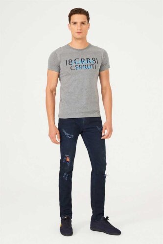 Erkek Bisiklet Yaka T-Shirt - 5