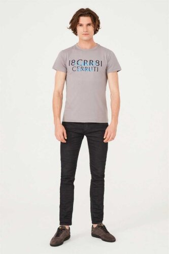 Erkek Bisiklet Yaka T-Shirt - 4