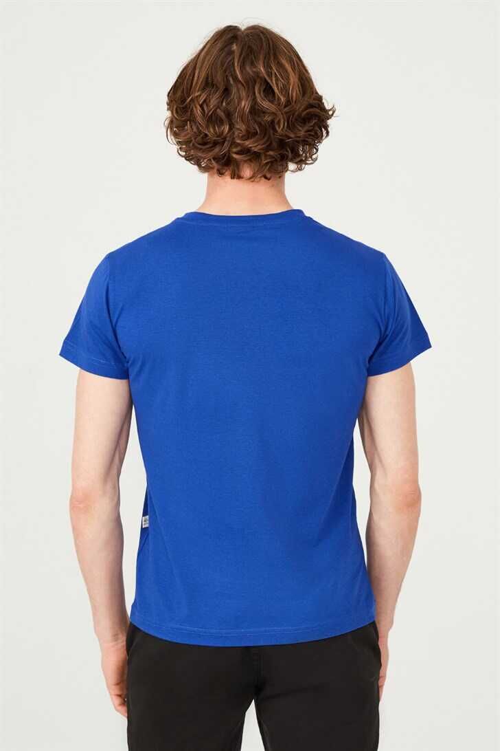 Erkek Bisiklet Yaka T-Shirt - 7