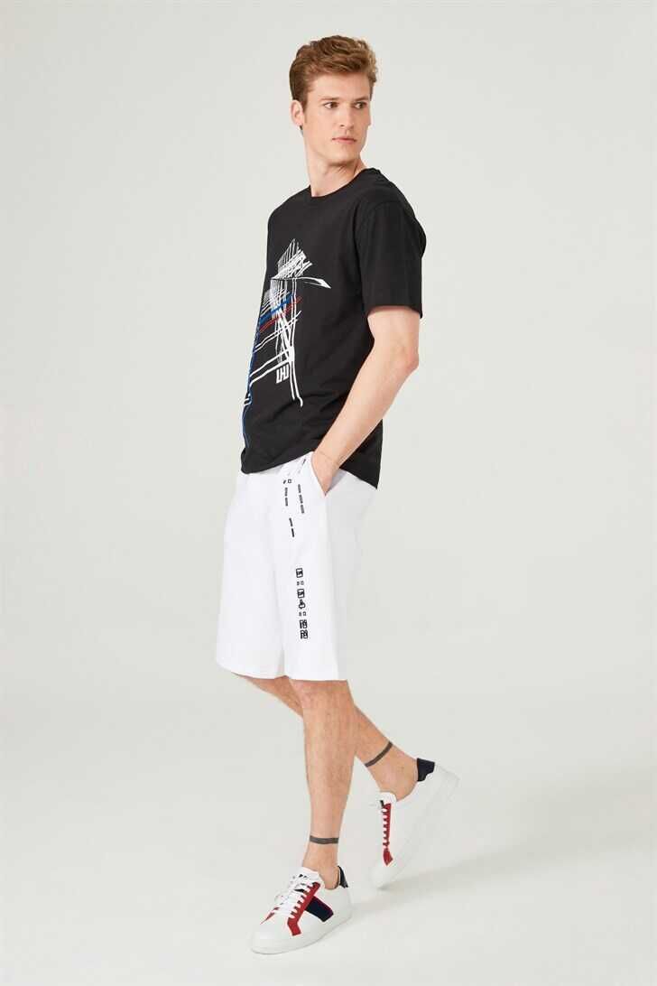 Erkek Bisiklet Yaka T-Shirt - 2