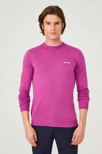 Erkek Bisiklet Yaka Triko Kazak - Roberto Cavalli