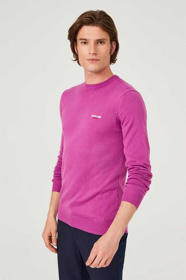 Erkek Bisiklet Yaka Triko Kazak - 3