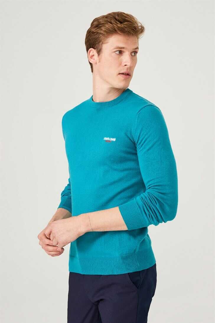 Erkek Bisiklet Yaka Triko Kazak - 5