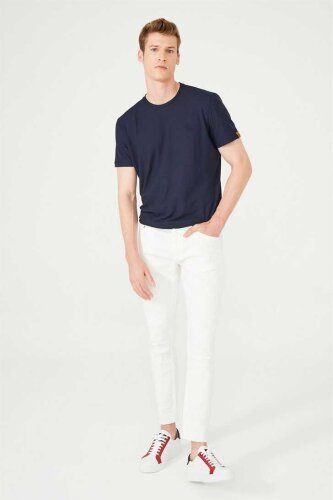 Erkek Dar Paça Jeans - 2