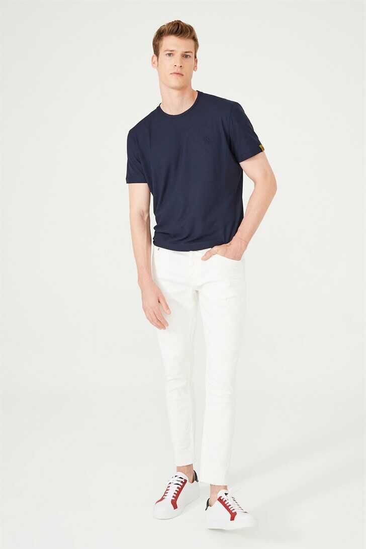 Erkek Dar Paça Jeans - 2