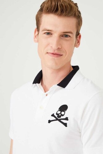 Erkek Polo Yaka T-Shirt - 5