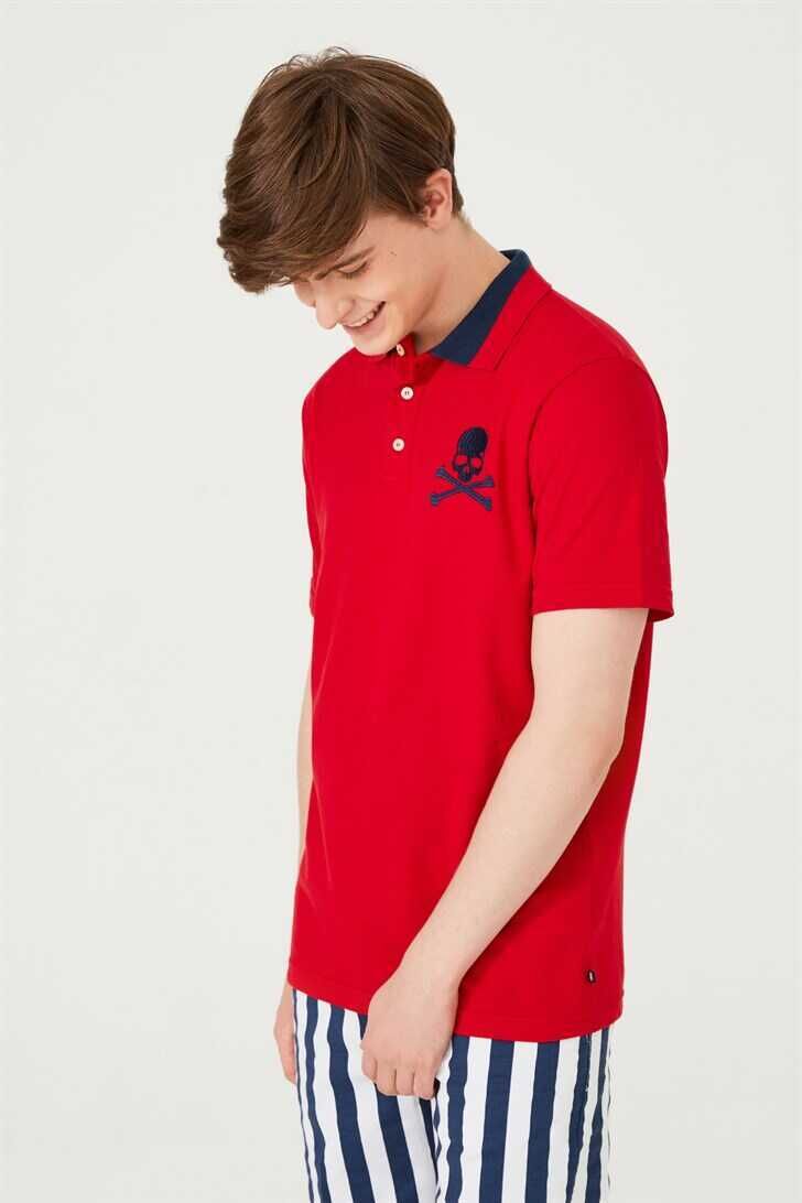 Erkek Polo Yaka T-Shirt - 5