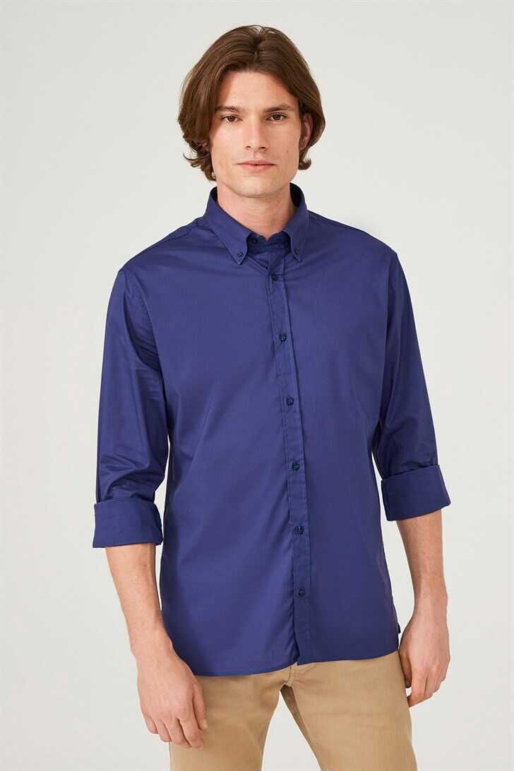 Erkek Uzun Kollu Gömlek - 1