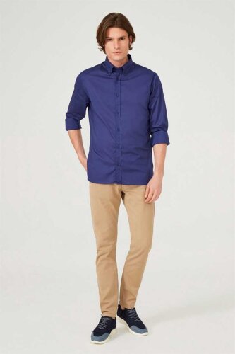 Erkek Uzun Kollu Gömlek - 2