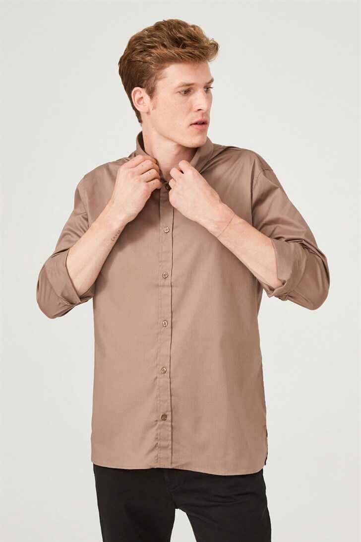 Erkek Uzun Kollu Gömlek - 8