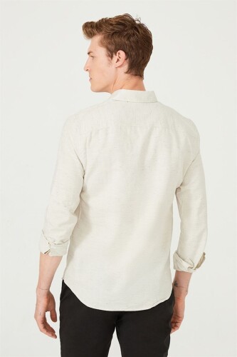 Erkek Uzun Kollu Gömlek - 8