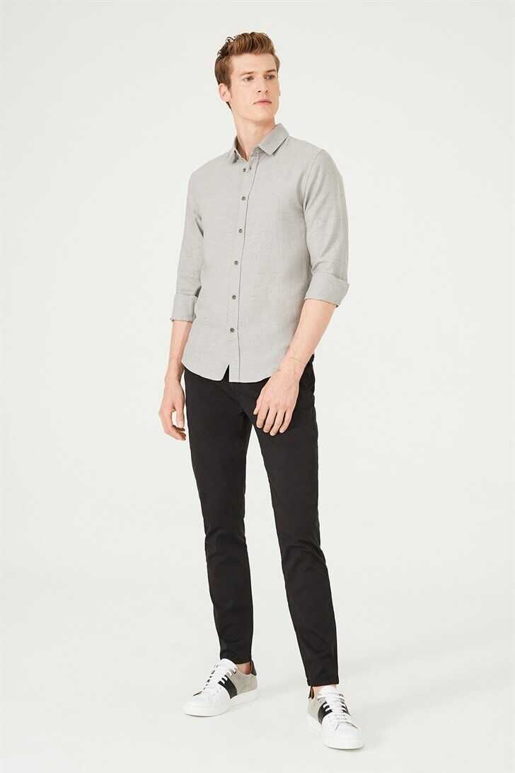 Erkek Uzun Kollu Gömlek - 2