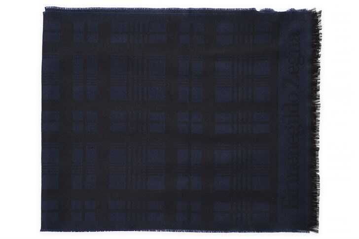 Ermenegildo Zegna Ekose Desenli Şal - 2