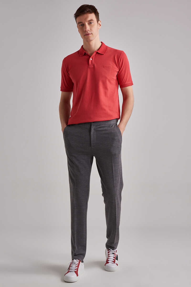 Ermenegildo Zegna Erkek Yün Pantolon - 1