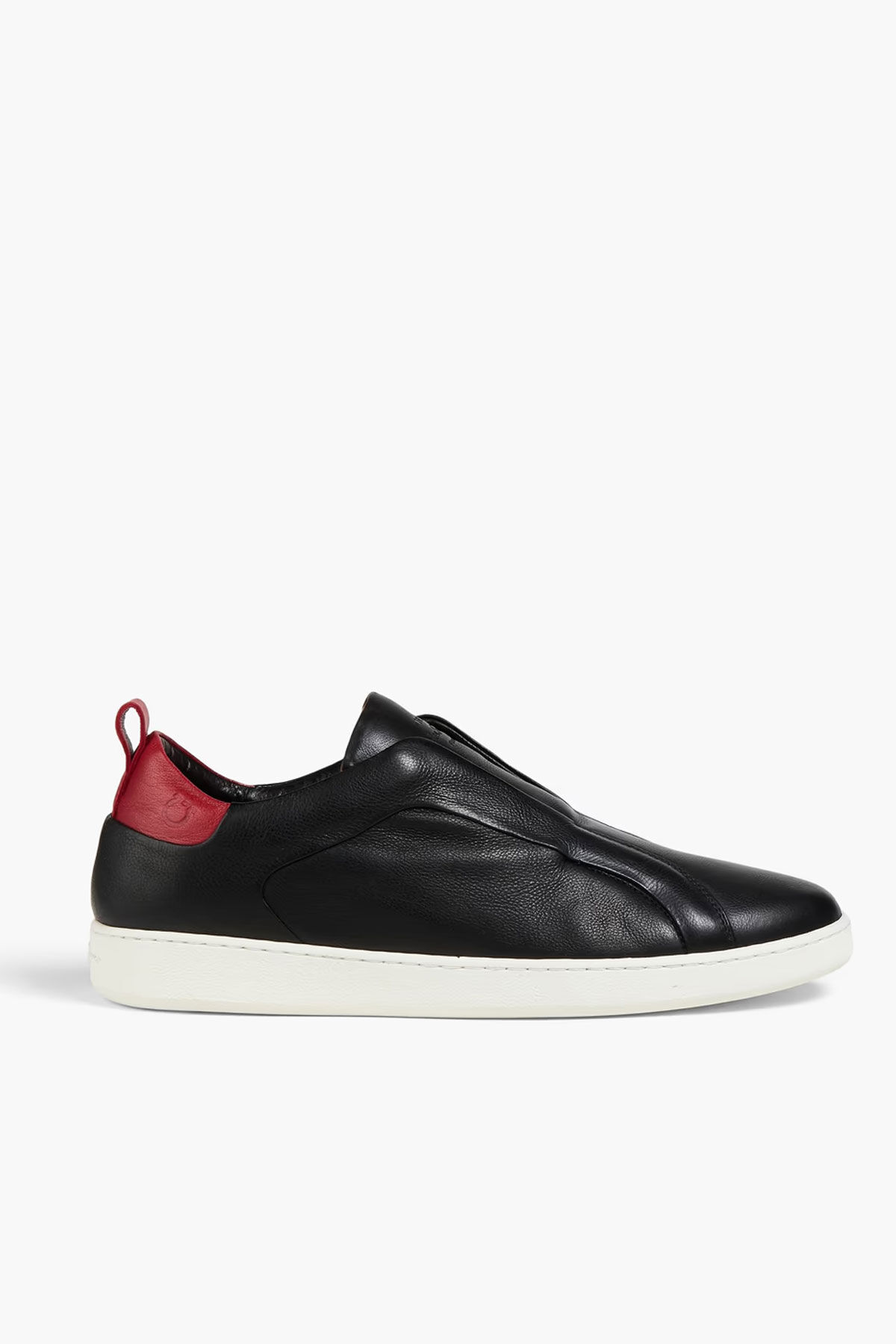 Ferragamo Erkek Deri Sneaker - 1