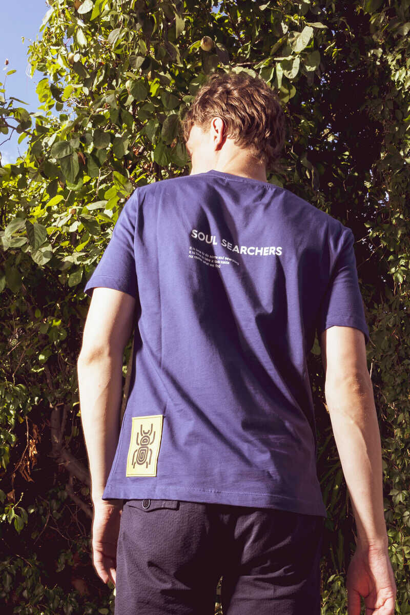 Frankie Morello Erkek Bisiklet Yaka T-Shirt - 3