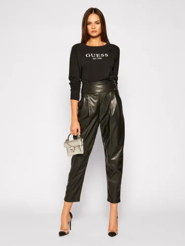 Guess Bisiklet Yaka Uzun Kollu Kadın T-Shirt - 2