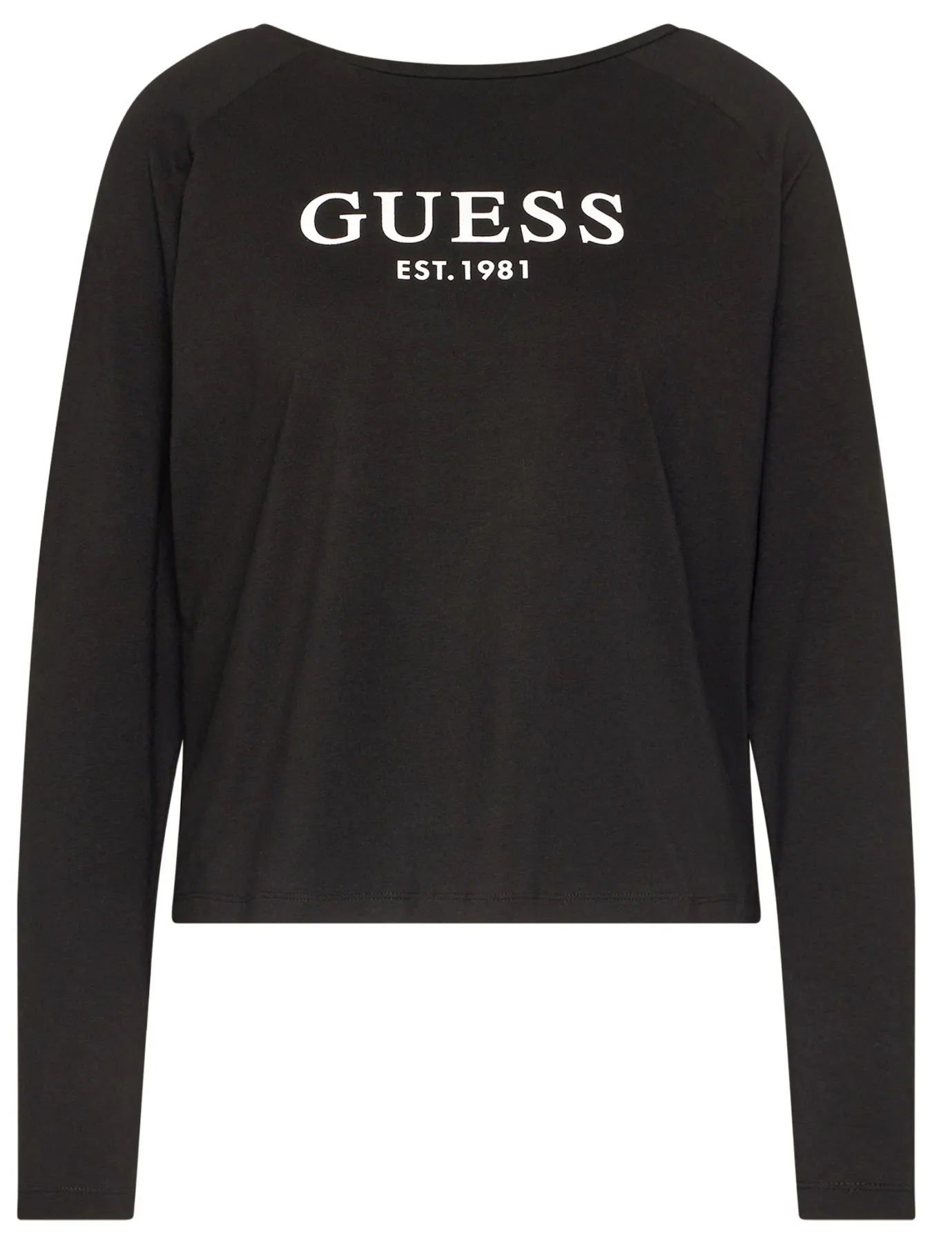 Guess Bisiklet Yaka Uzun Kollu Kadın T-Shirt - 3