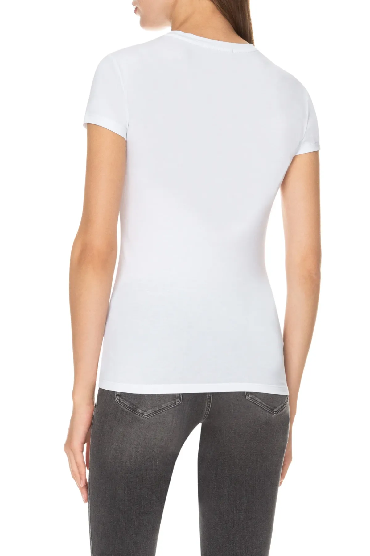 Guess Çiçek Desenli Kadın T-Shirt - 4