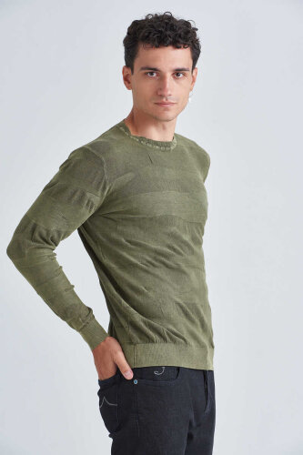 Guess Erkek Bisiklet Yaka Kazak - 2