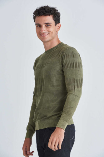 Guess Erkek Bisiklet Yaka Kazak - 3