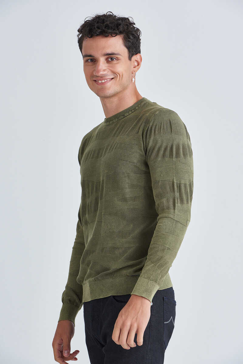 Guess Erkek Bisiklet Yaka Kazak - 3