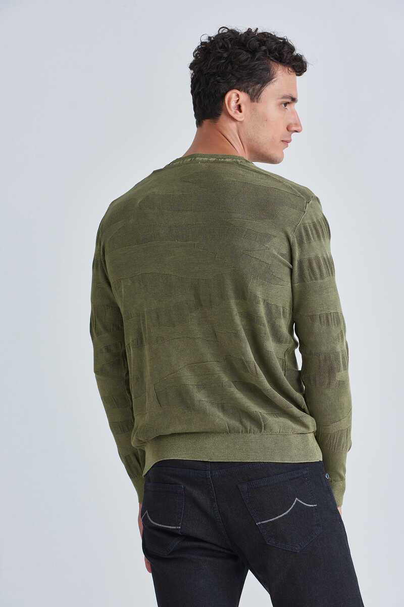 Guess Erkek Bisiklet Yaka Kazak - 4