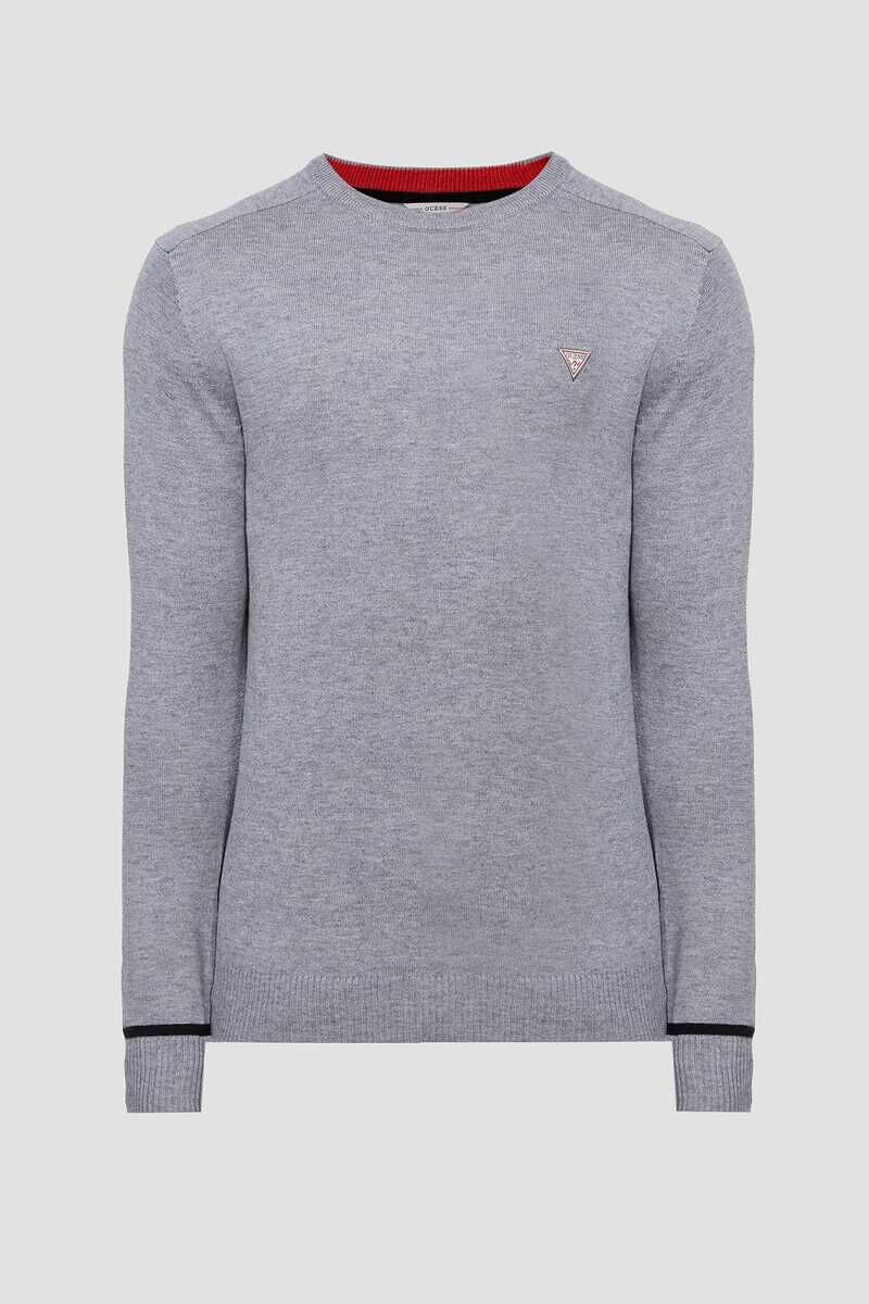 Guess Erkek Bisiklet Yaka Yün Kazak - 4