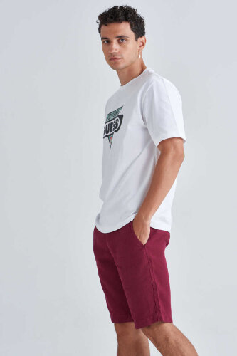 Guess Erkek Oversize Bisiklet Yaka T-Shirt - 3