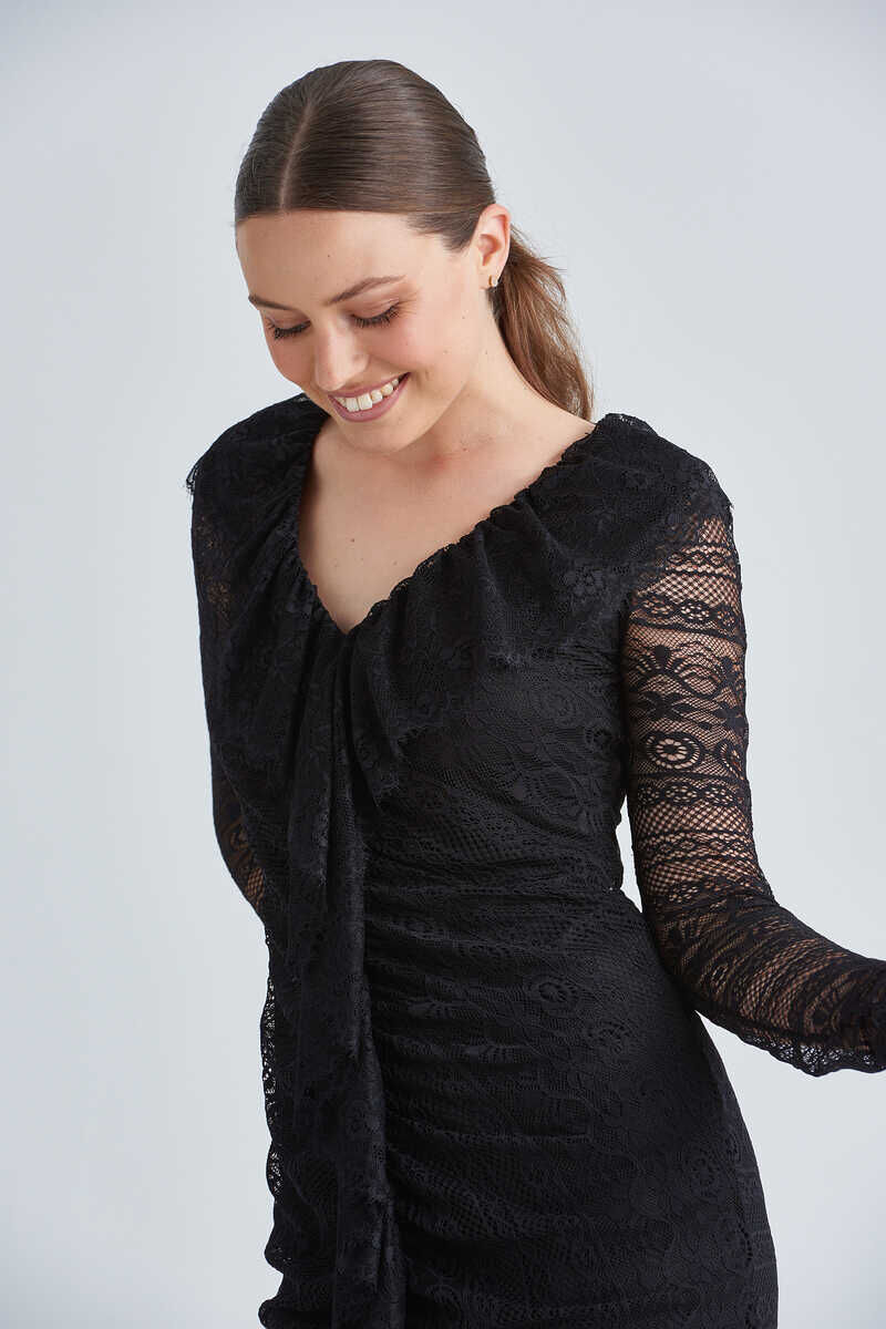 Guess Kadın Dentelli Elbise - 1