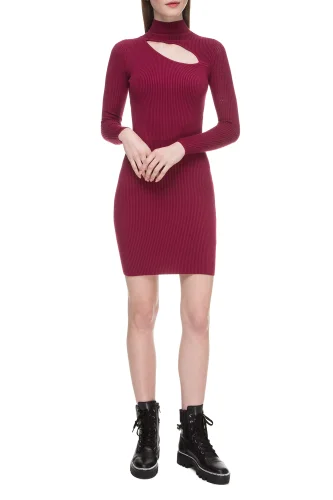 Guess Kadın Kalem Uzun Kollu Triko Elbise - 3