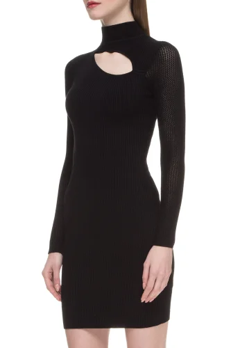 Guess Kadın Kalem Uzun Kollu Triko Elbise - 2