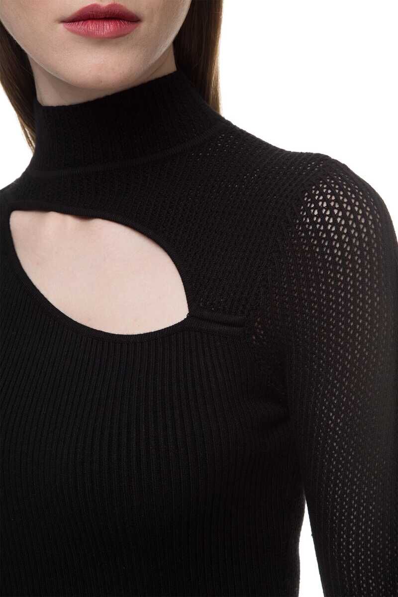 Guess Kadın Kalem Uzun Kollu Triko Elbise - 4