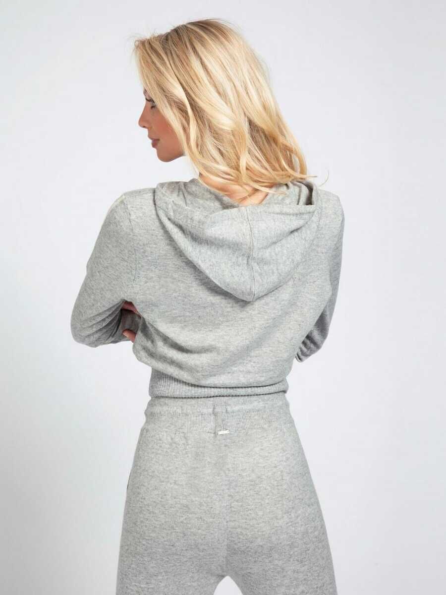 Guess Kapşonlu Crop Kaşmir Kadın Kazak - 2