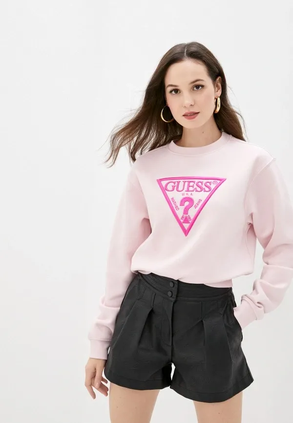 Guess Logolu Kadın Sweatshirt - 1