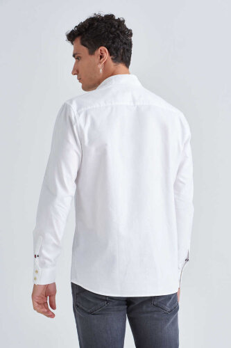Guess Regular Fit Erkek Uzun Kollu Gömlek - 7