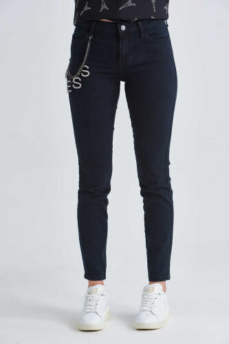 Guess Sexy Curve Zincir Kemer Kadın Jeans - 2