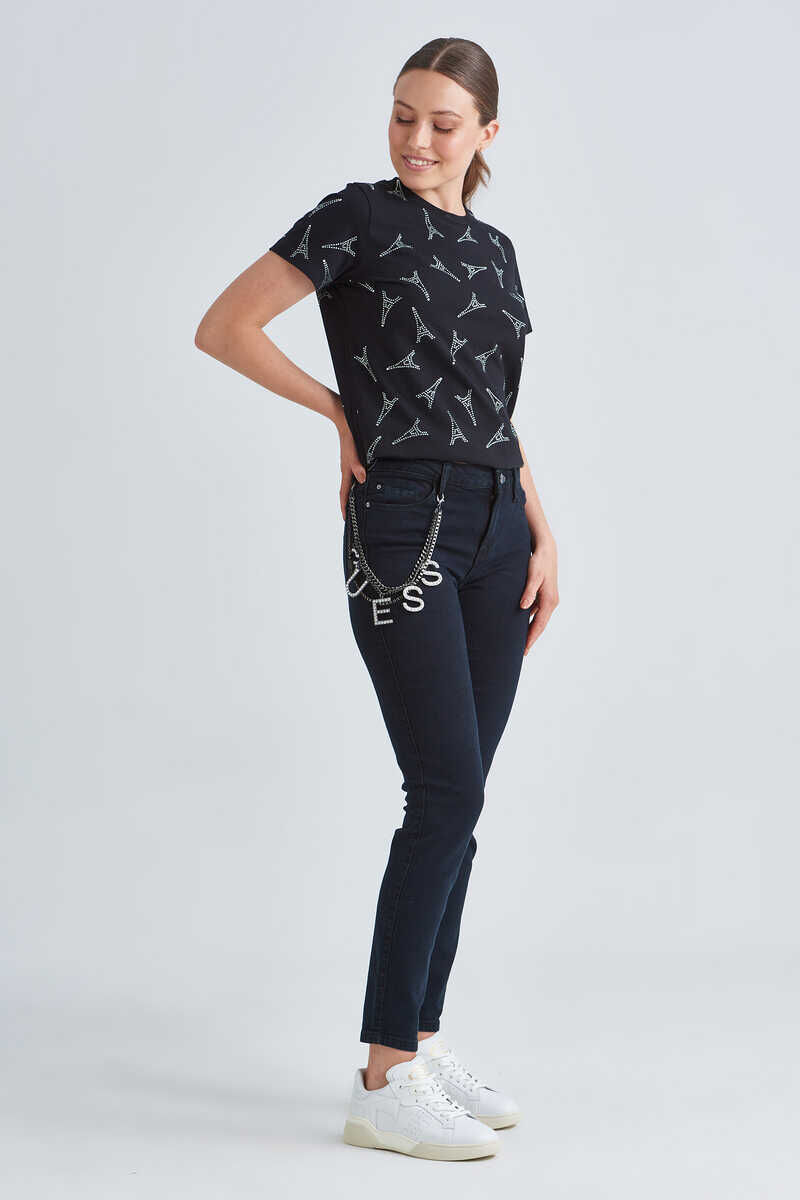 Guess Sexy Curve Zincir Kemer Kadın Jeans - 3