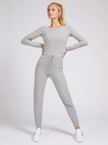 Guess Triko Belden Bağlamalı Triko Tulum - GUESS