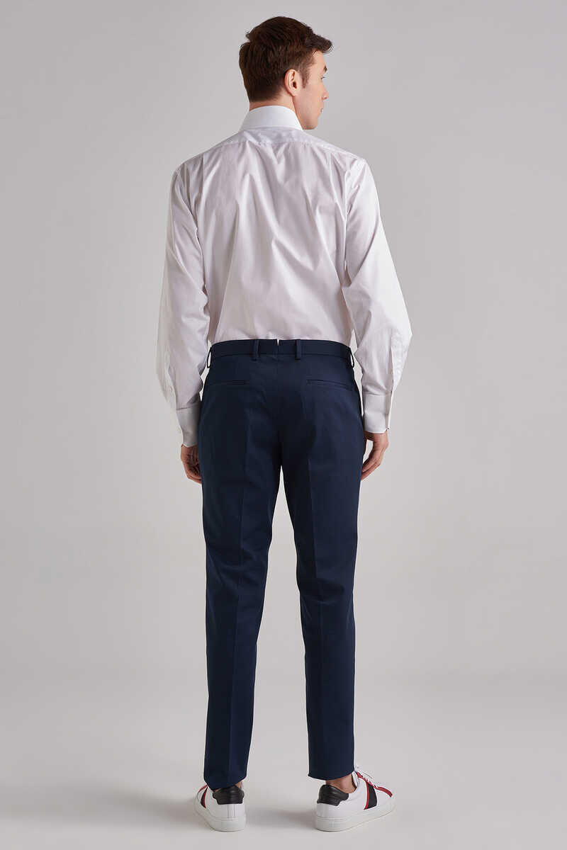 Hugo Boss Erkek Regular Kanvas Pantolon - 4