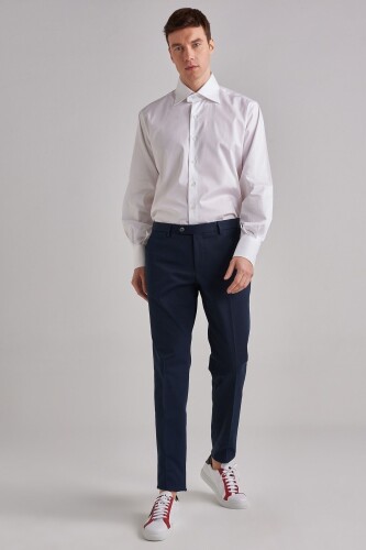 Hugo Boss Erkek Regular Kanvas Pantolon - 6